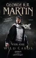 Cover: Wild Cards. Die erste Generation 01 - Vier Asse - Penhaligon Verlag