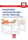 Cover: Arzneimittelwechselwirkungen mit der Nahrung - Avoxa - Mediengruppe Deutscher Apotheker