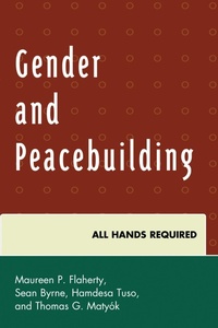 Enlarge image Cover: Gender and Peacebuilding - Lexington Books