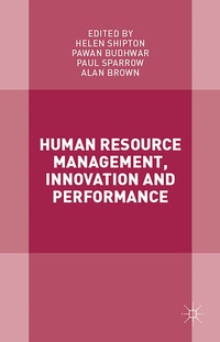 Enlarge image Cover: Human Resource Management, Innovation and Performance - Palgrave Macmillan