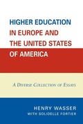 Cover: Higher Education in Europe and the United States of America - University Press of America
