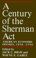 Abbildung von: A Century of the Sherman Act - University Press of America