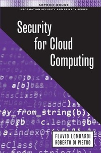 Abbildung von: Security for Cloud Computing - Artech House