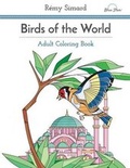 Cover: Adult Coloring Book: Birds of the World - BLUE STAR COLORING