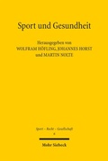 Cover: Sport und Gesundheit - Mohr Siebeck