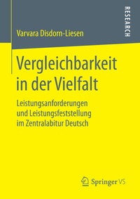 Abbildung von: Vergleichbarkeit in der Vielfalt - Springer VS