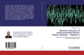 Cover: Dynamic Security of Interconnected Electric Power Systems - Volume 2 - LAP Lambert Academic Publishing