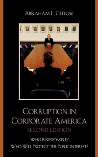 Abbildung von: Corruption in Corporate America - University Press of America