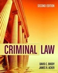 Cover: Criminal Law - Jones and Bartlett Publishers, Inc