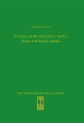 Cover: Etyma Afroasiatica Nova - Reimer Verlag