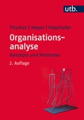 Cover: Organisationsanalyse - UTB
