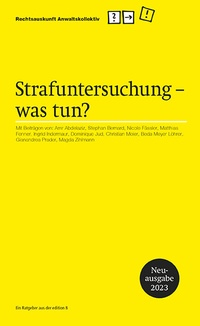 Abbildung von: Strafuntersuchung was tun? - Edition 8