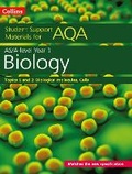 Cover: AQA A Level Biology Year 1 & AS Topics 1 and 2 - Collins