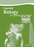 Cover: Essential Biology for Cambridge IGCSE (R) Workbook - Oxford University Press