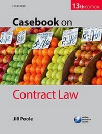 Enlarge image Cover: Casebook on Contract Law - Oxford University Press