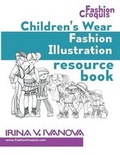 Cover: Children's Wear Fashion Illustration Resource Book - Art Design Project, Incorporated