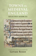 Cover: Towns in Medieval England - Manchester University Press