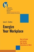 Cover: Energize Your Workplace - Jossey-Bass