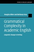 Cover: Grammatical Complexity in Academic English - Cambridge University Press