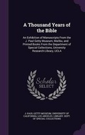 Cover: A Thousand Years of the Bible - Palala Press
