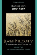 Cover: Jewish Philosophy - University Press of America