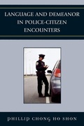 Cover: Language and Demeanor in Police-Citizen Encounters - University Press of America