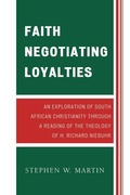 Cover: Faith Negotiating Loyalties - University Press of America