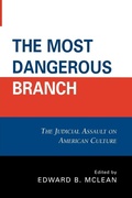 Cover: The Most Dangerous Branch - University Press of America