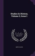 Cover: Studies in History, Volume 3, Issue 1 - Palala Press