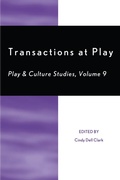 Cover: Transactions at Play - University Press of America