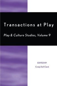Enlarge image Cover: Transactions at Play - University Press of America