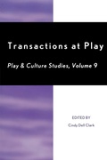 Cover: Transactions at Play - University Press of America