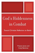Cover: God's Hiddenness in Combat - University Press of America