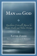 Cover: Man and God - University Press of America
