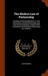 Enlarge image Cover: The Modern Law of Partnership - Arkose Press
