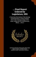 Cover: ... Final Report Ordered by Legislature, 1891 - Arkose Press