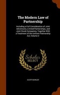 Cover: The Modern Law of Partnership - Arkose Press