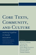 Cover: Core Texts, Community, and Culture - University Press of America