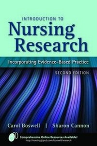 Enlarge image Cover: Introduction to Nursing Research - Jones and Bartlett Publishers, Inc