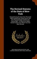 Cover: The Revised Statutes of the State of New-York - Arkose Press