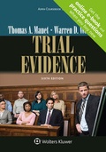 Cover: Trial Evidence - Wolters Kluwer Law & Business