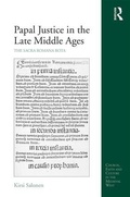 Cover: Papal Justice in the Late Middle Ages - Routledge