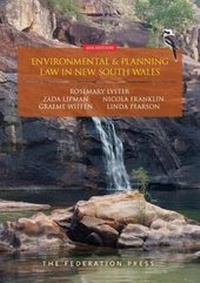 Abbildung von: Environmental and Planning Law in New South Wales - Federation Press