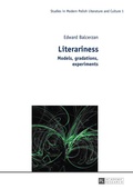 Cover: Literariness - Peter Lang Verlag