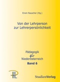 Cover: Von der Lehrperson zur Lehrerpers&ouml;nlichkeit - Studien Verlag