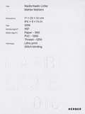 Cover: Nadia Kaabi-Linke - Kerber Verlag