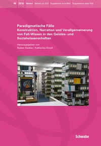 Enlarge image Cover: Paradigmatische Fälle - Schwabe Verlagsgruppe AG Schwabe Verlag