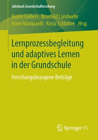 Abbildung von: Lernprozessbegleitung und adaptives Lernen in der Grundschule - Springer VS