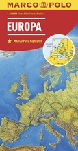Cover: MARCO POLO L&auml;nderkarte Europa 1:2,5 Mio. - MARCO POLO ein Imprint von MAIRDUMONT
