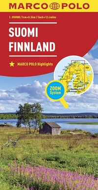 Abbildung von: MARCO POLO Länderkarte Finnland 1:850.000 - MARCO POLO ein Imprint von MAIRDUMONT